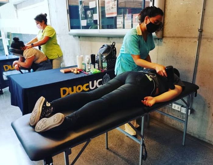 Masoterapia ocupacional para equipos de trabajo